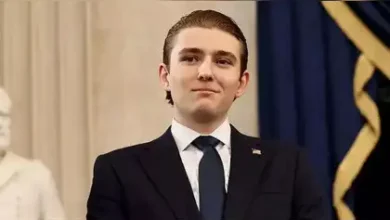 barron trump height