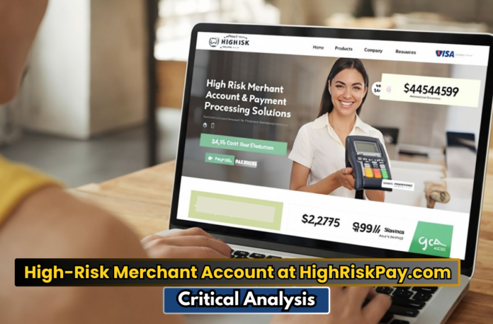 Unlock Seamless Success: Merchant Account at HighRiskPay.com for Thriving Businesses