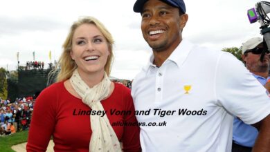 Lindsey Vonn and Tiger Woods
