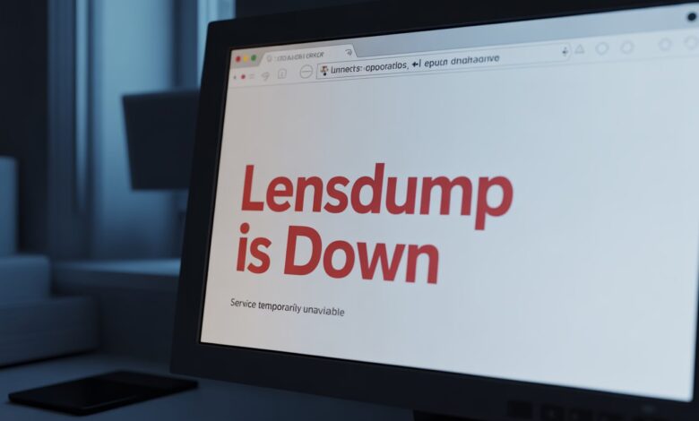 lensdump is down