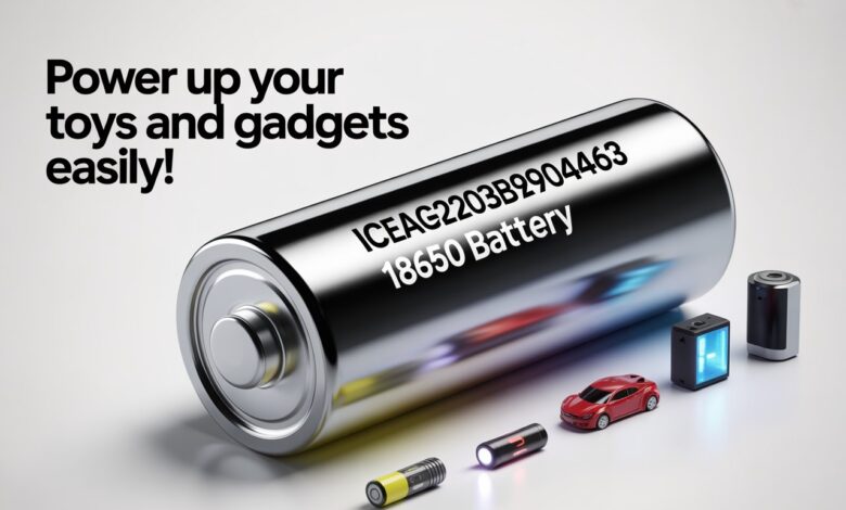Iceag23203b29b30041463 18650 Batter: Power Up Your Toys and Gadgets Easily!