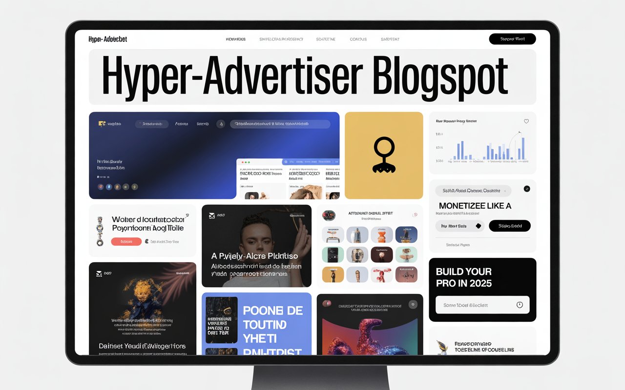Hyper-Advertiser Blogspot: Build and Monetize Like a Pro in 2025