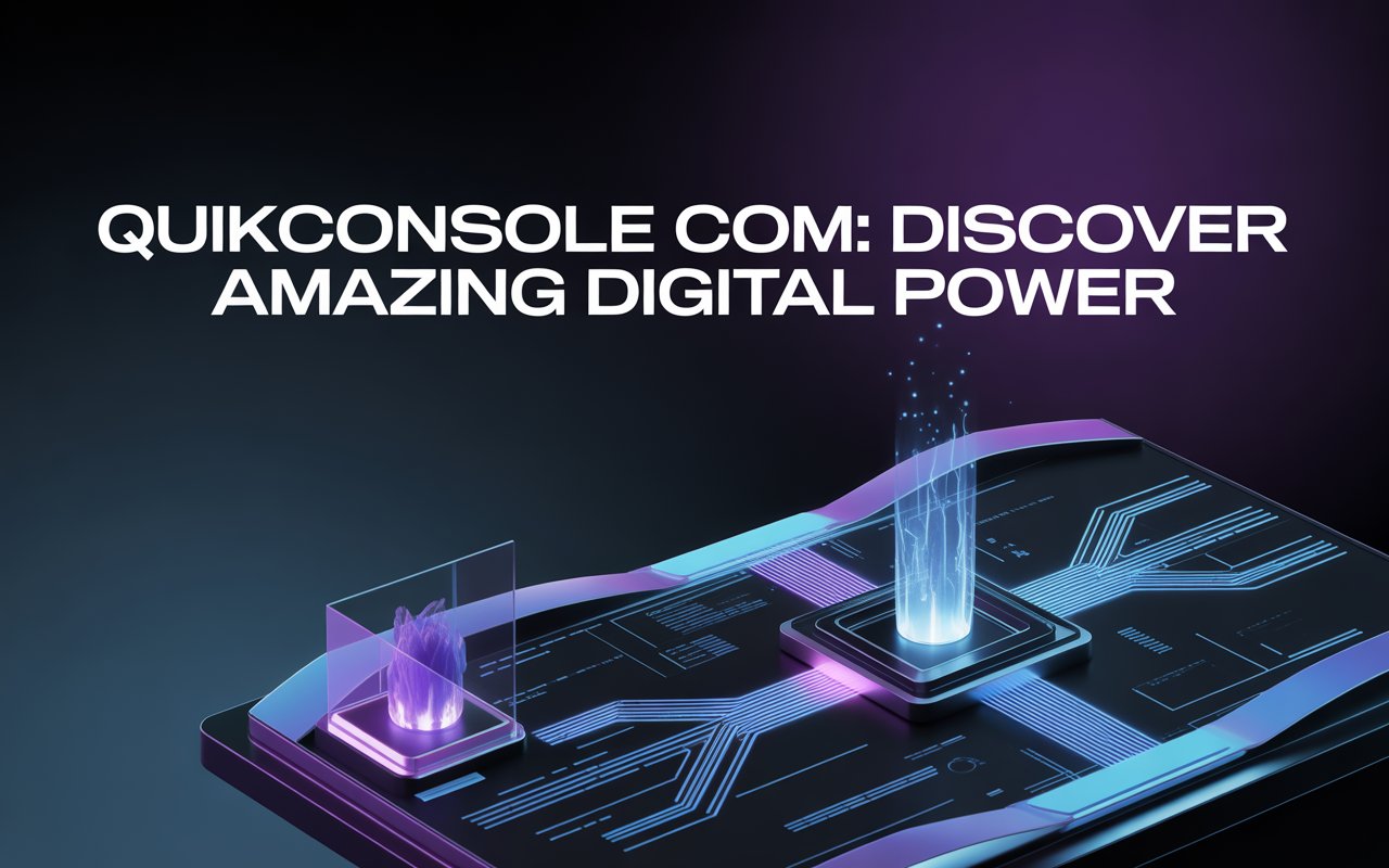 Quikconsole Com: Discover Amazing Digital Power