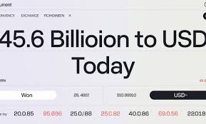 45.6 Million Won to USD Guide