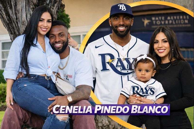 Cenelia Pinedo Blanco and Randy Arozarena