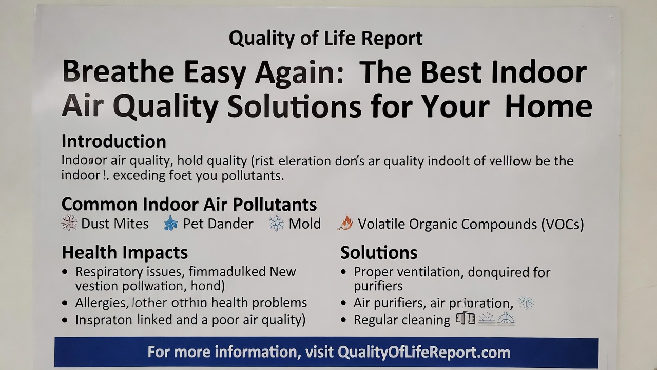 Breathe Easy Again: The Best Indoor Air Quality Solutions for Your Home