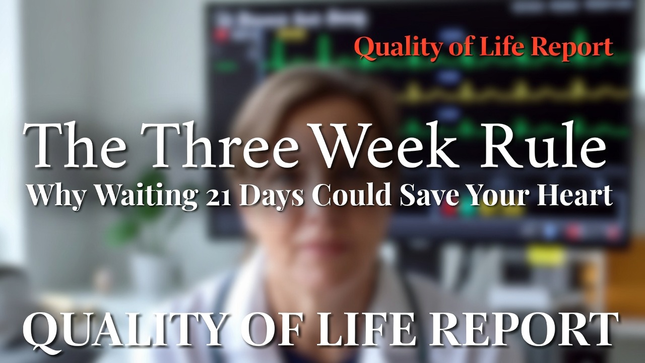 THE THREE WEEK RULE