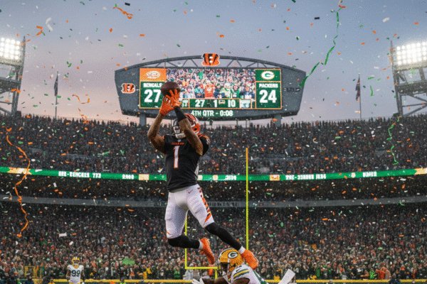 Bengals vs Green Bay Packers Match Player Stats
