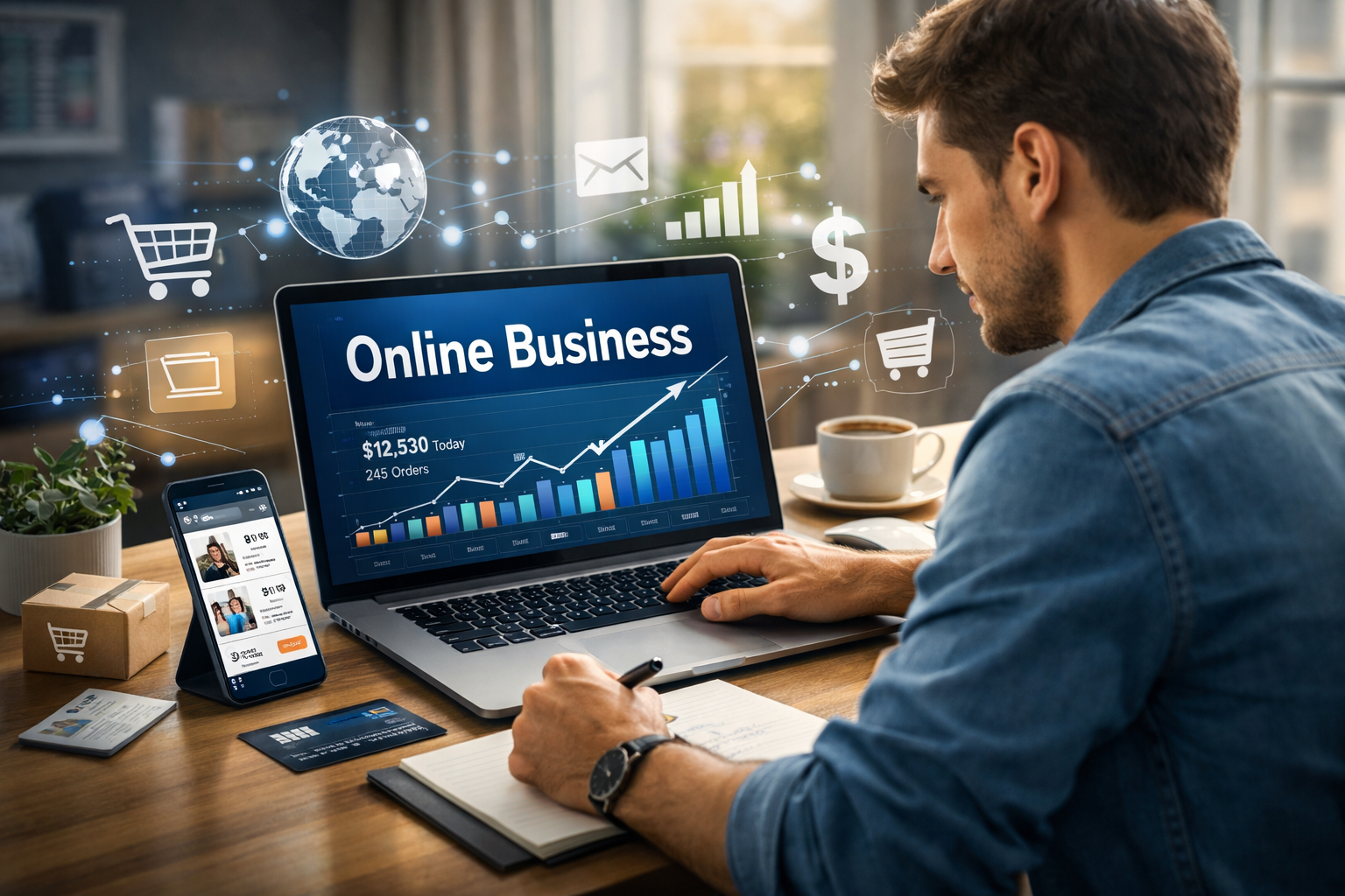 Online Business: A Complete Guide to Growth, Trends, and Opportunities in the Digital Economy