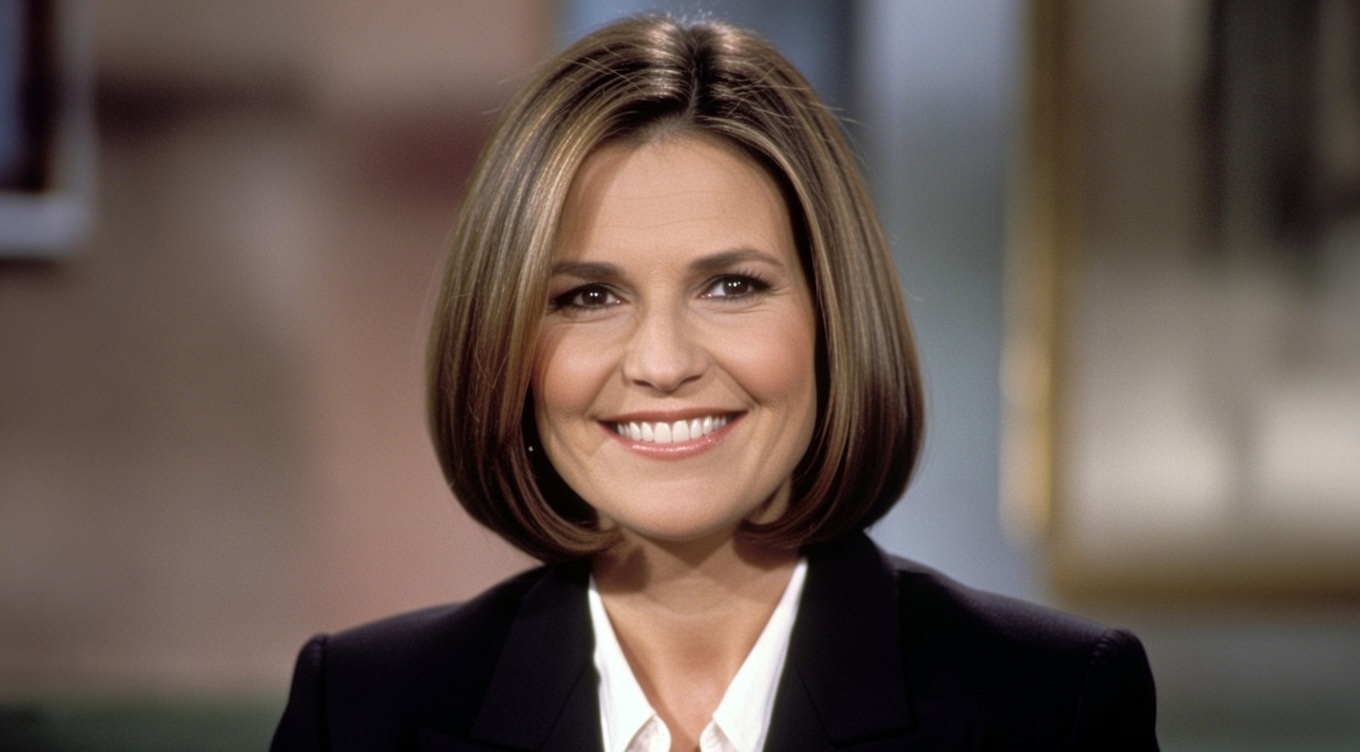 Savannah Guthrie 90s Bob Haircut
