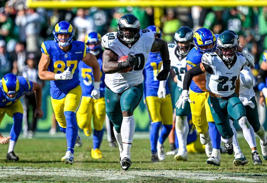 Los Angeles Rams vs Philadelphia Eagles Match Player Stats