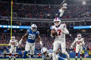 Buffalo Bills vs Colts match player stats.