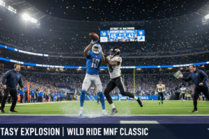 detroit lions vs baltimore ravens match player stats