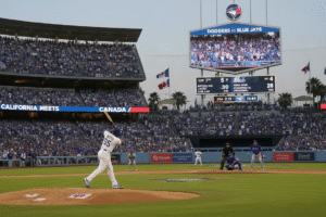 dodgers vs toronto blue jays match player stats