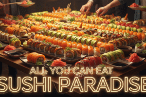 all you can eat sushi
