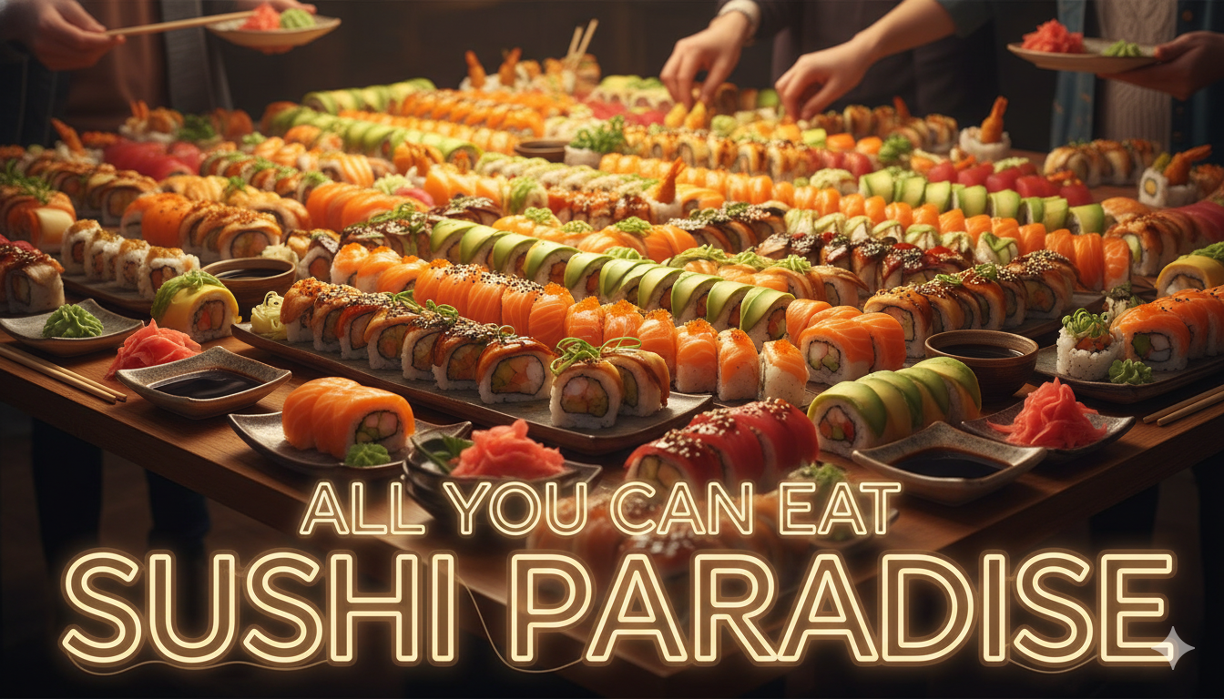 all you can eat sushi