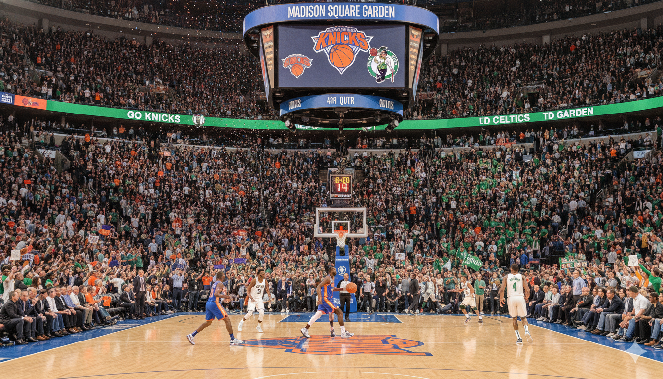 knicks vs boston celtics match player stats