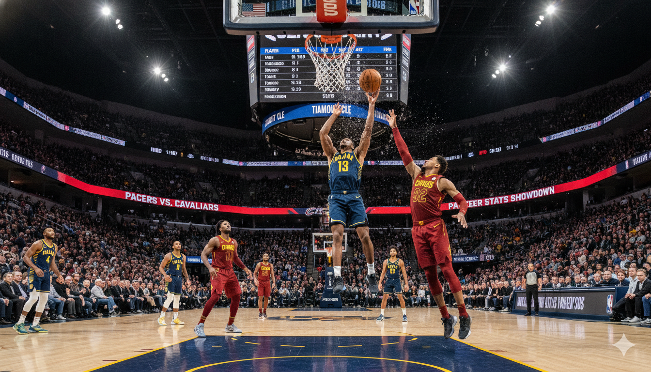 pacers vs cleveland cavaliers match player stats
