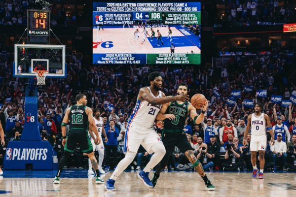 76ers vs Celtics match player stats