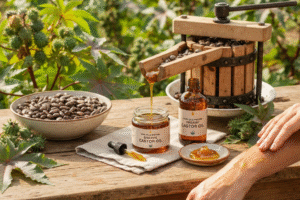Organic castor oil