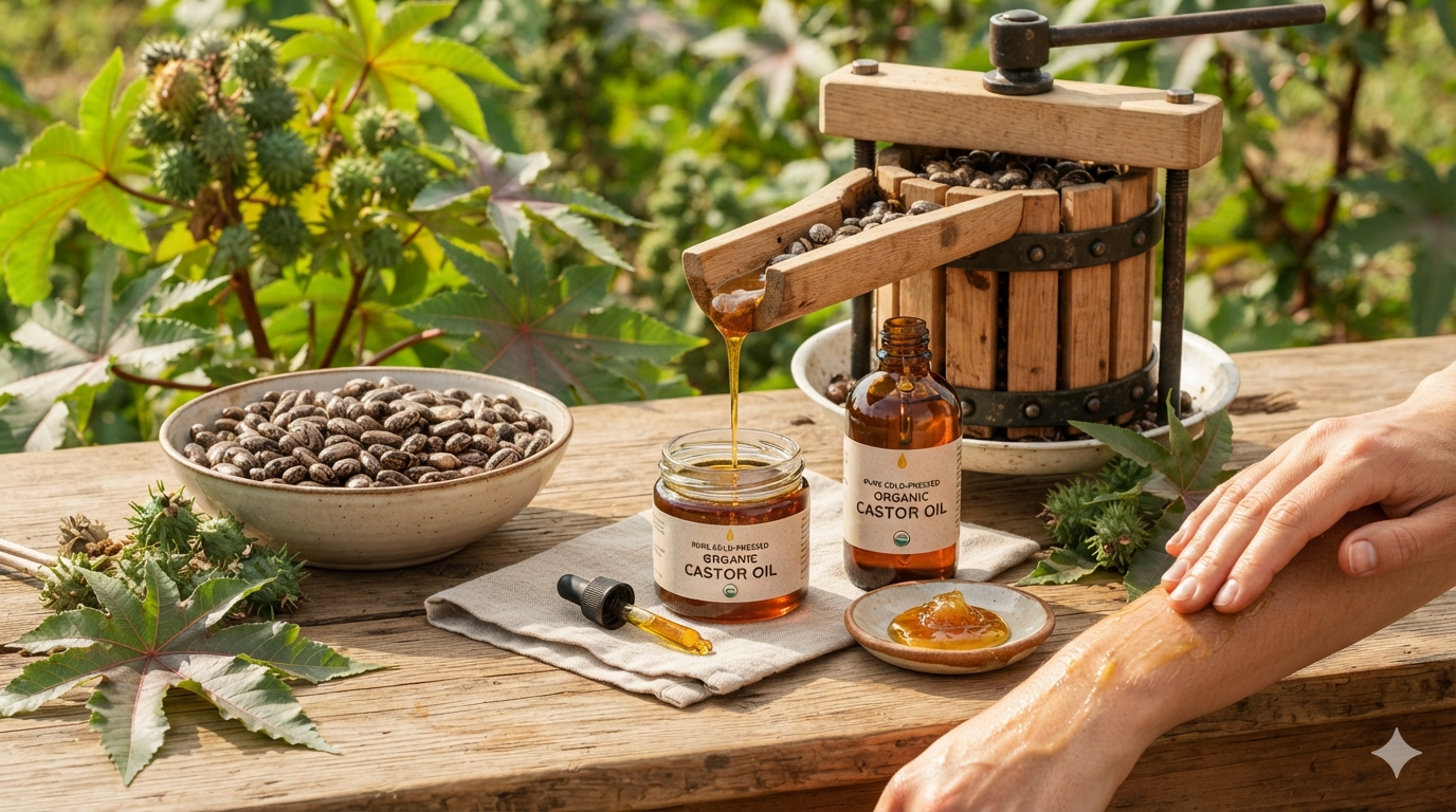 Organic castor oil